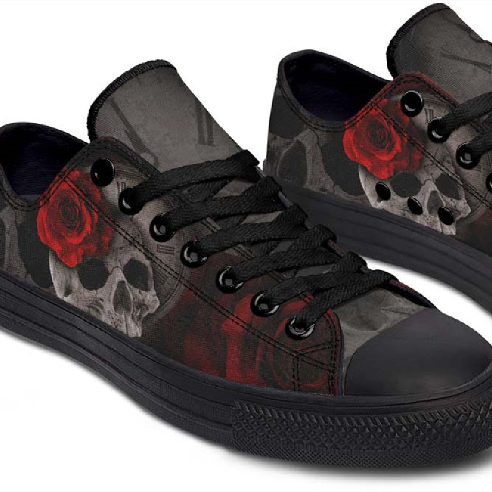 Fashion Printed Couple High Top Canvas Shoes