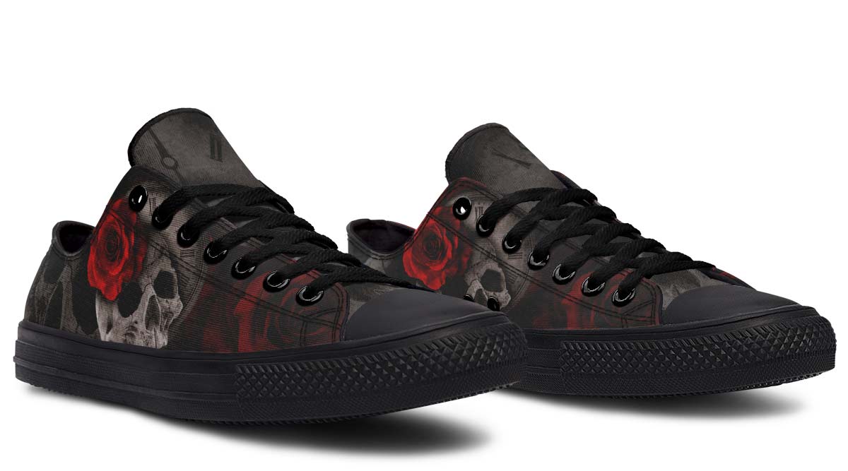 Fashion Printed Couple High Top Canvas Shoes