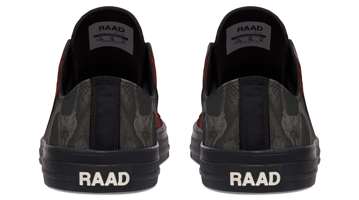 Fashion Printed Couple High Top Canvas Shoes
