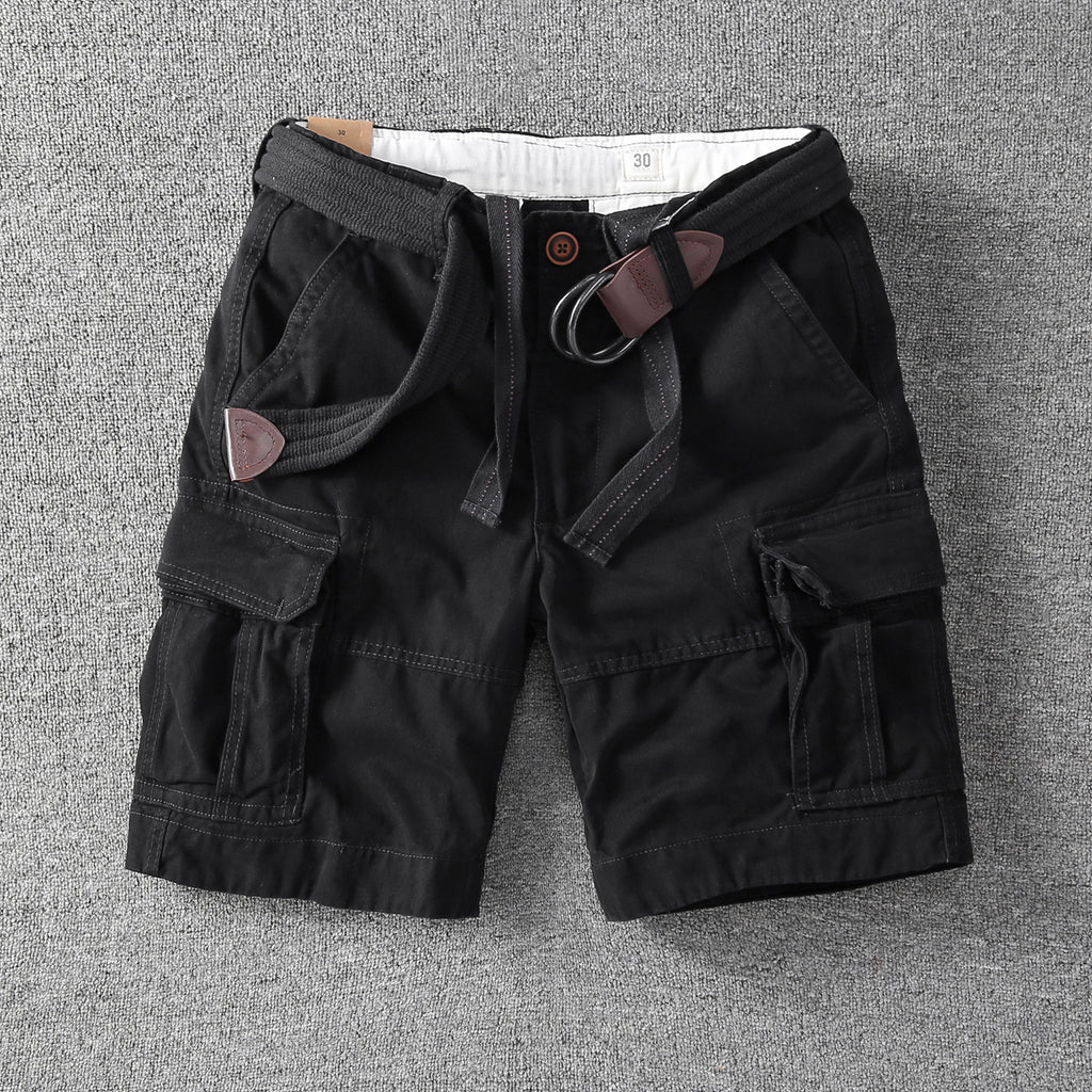 Straight-leg Men's Casual Mid-rise Pants