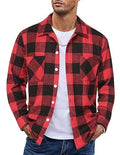 Button Up Casual Retro AutumnWinter Mens Shirt