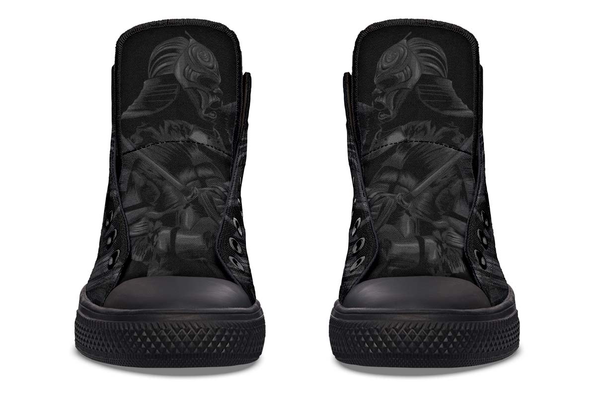Fashion Printed Couple High Top Canvas Shoes